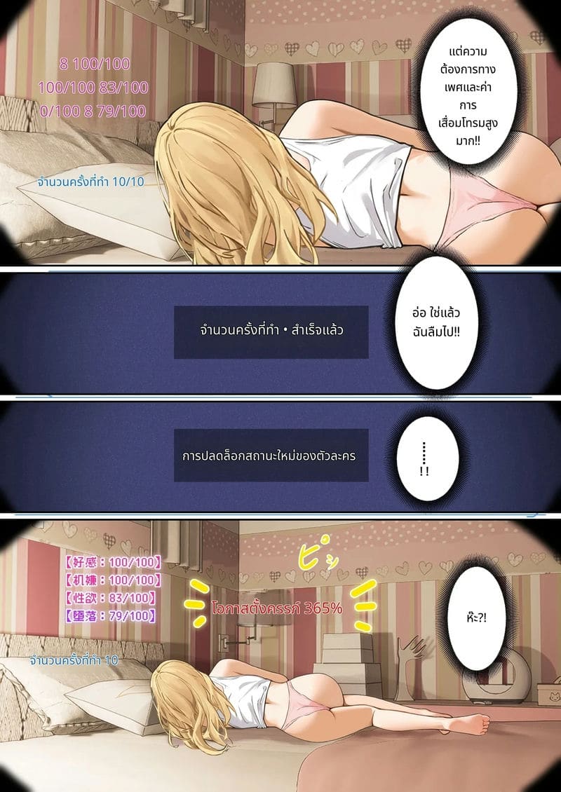 แว่นตาที่มองเห็นค่าความเงี่ยนของน้องสาว